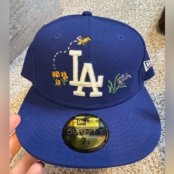 New Era LA Dodgers special edition flat brim snap back hat - Picture 2 of 6